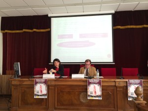 Olga Fuentes durante la Conferencia de Salamanca-2